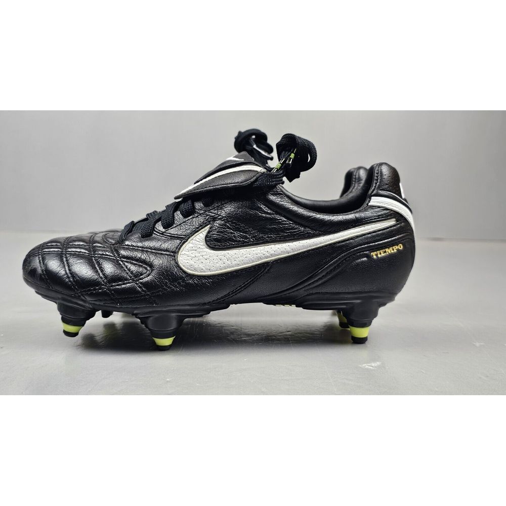 Nike Tiempo Legend III SG Soccer Cleats Mens 4.5 Womens Size 6 Black 366202-017.